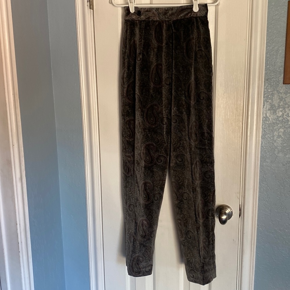 Pants. Velvet vintage